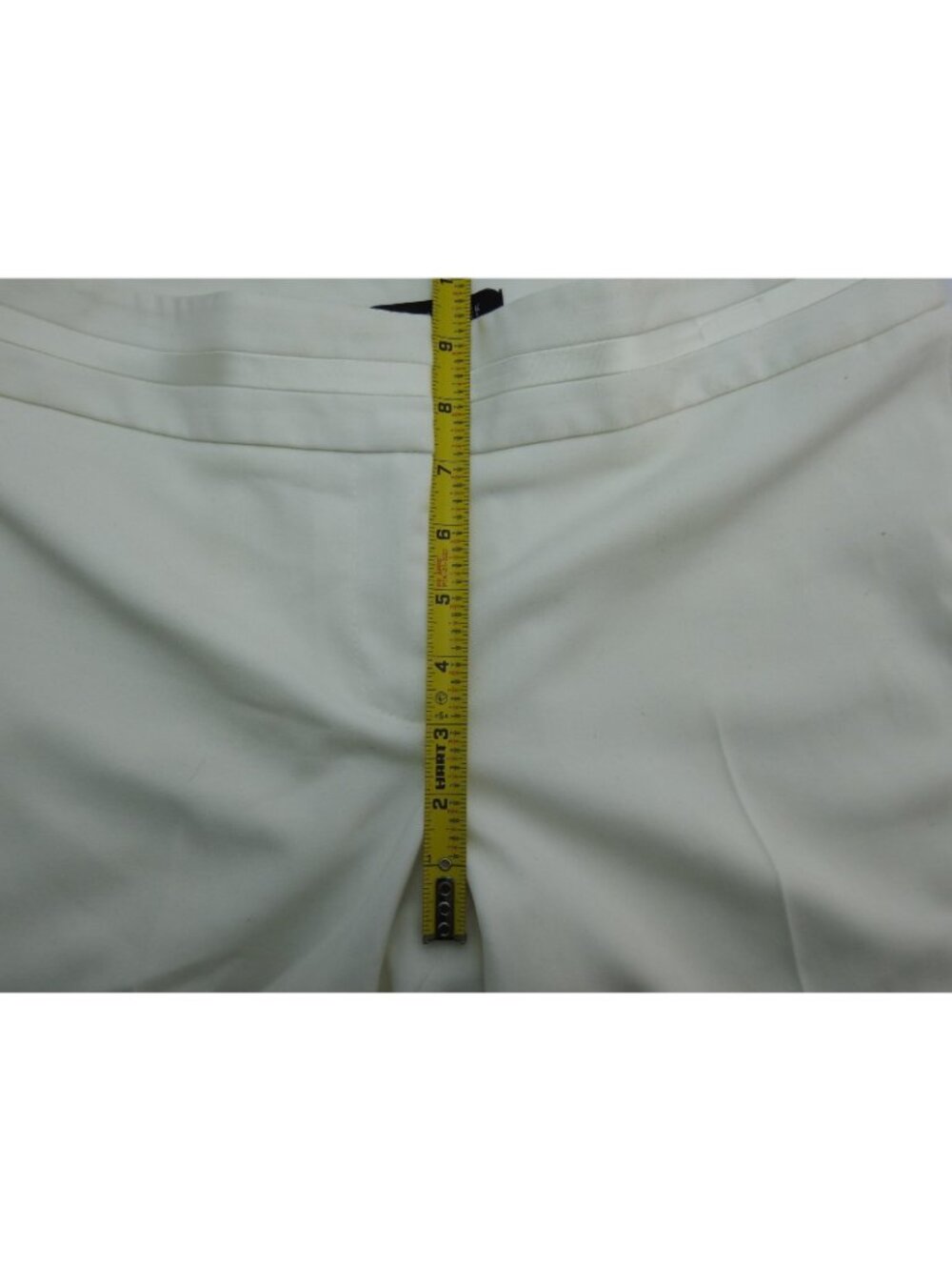 White House Black Market Legacy Modern Boot Pants Women's 8R Ivory Career Stret - Picture 7 of 8